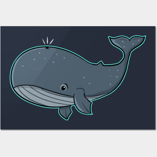 WHALE Posters and Art